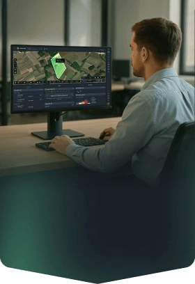 monitoreo de campo con índice NDVI