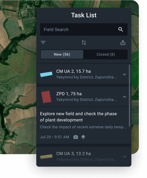 versión de escritorio de la aplicación de exploración